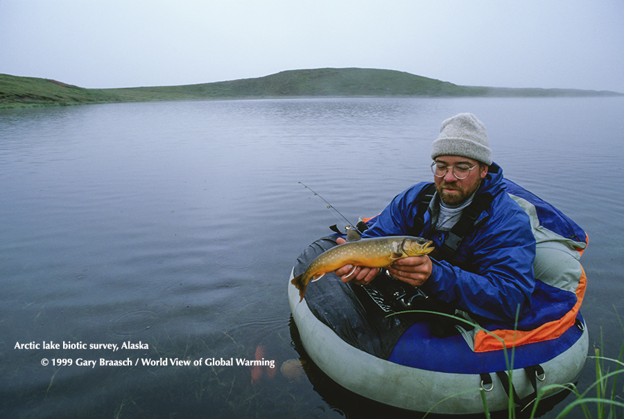 Fish researcher Dan Breneman