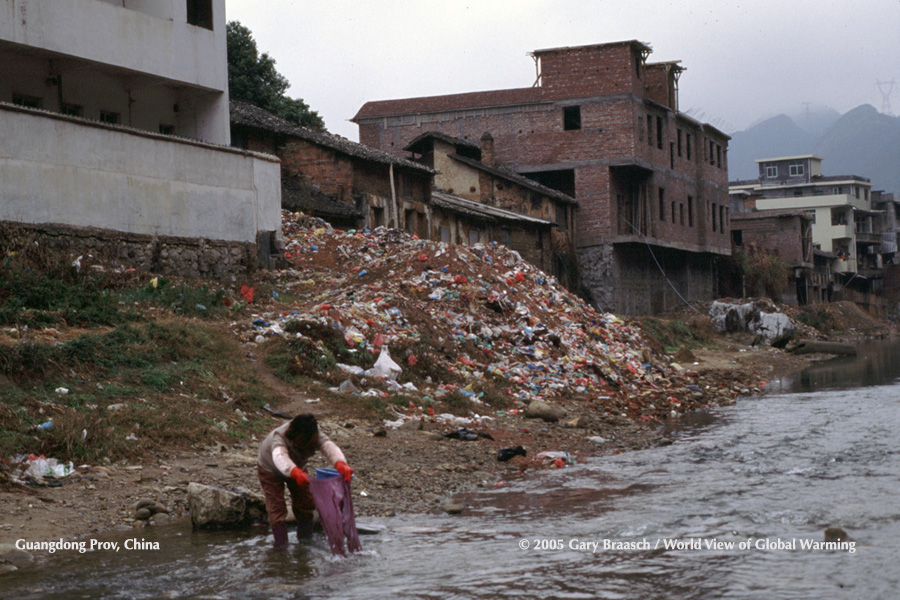 Results of long-term drought in Daquo village, Guangdong Prov., China, which previously had piped domestic water. 