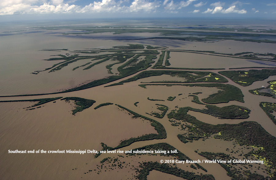 Southeast part of the crowfoot Delta